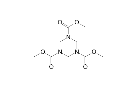 s-triazine-1,3,5(2H,4H,6H)-tricarboxylic acid, trimethyl ester