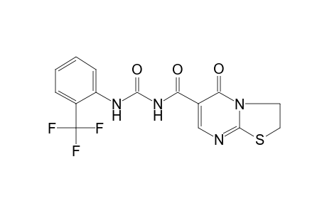 1-[(2,3-dihydro-5-oxo-5H-thiazolo[3,2-a]pyrimidin-6-yl)carbonyl]-3-(alpha,alpha,alpha-trifluoro-o-tolyl)urea