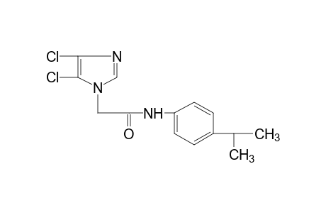 4,5-dichloro-4'-isopropylimidazole-1acetanilide
