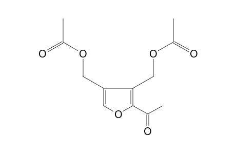 2-acetyl-3,4-furandimethanol, diacetate