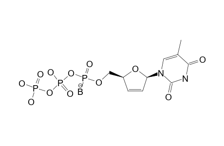 R(P)-D4T-ALPHA-P-BORANO-TRIPHOSPHATE;R(P)-STAVUDINE-ALPHA-P-BORANO-TRIPHOSPHATE