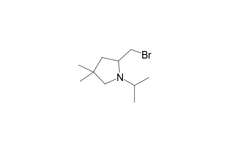 2-(Bromomethyl)-1-isopropyl-4,4-dimethylpyrrolidine