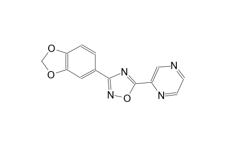 Pyrazine, 2-[3-(1,3-benzodioxol-5-yl)-1,2,4-oxadiazol-5-yl]-