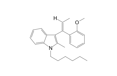 1-Hexyl-3-(1-(2-methoxyphenyl)-1-propen-1-yl)-2-methyl-1H-indole II