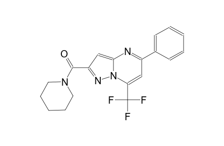 pyrazolo[1,5-a]pyrimidine, 5-phenyl-2-(1-piperidinylcarbonyl)-7-(trifluoromethyl)-