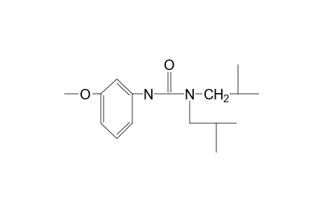 1,1-diisobutyl-3-(m-methoxyphenyl)urea