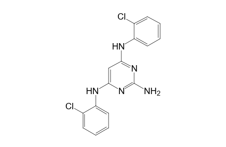 2-amino-4,6-bis(o-chloroanilino)pyrimidine