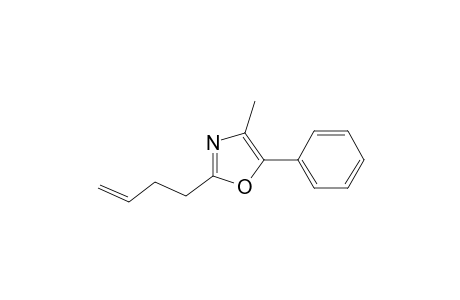 2-(3-Butenyl)-4-methyl-5-phenyloxazole