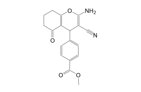 benzoic acid, 4-(2-amino-3-cyano-5,6,7,8-tetrahydro-5-oxo-4H-1-benzopyran-4-yl)-, methyl ester