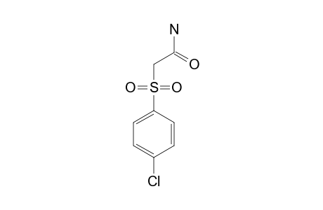 2-[(p-chlorophenyl)sulfonyl]acetamide