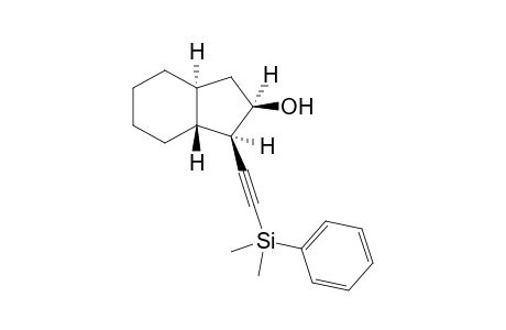 (1R,2R,3aS,7aR)-1-[(Dimethyl-phenyl-silanyl)-ethynyl]-octahydro-inden-2-ol