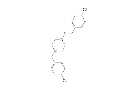 4-(4-chlorobenzyl)-N-[(E)-(4-chlorophenyl)methylidene]-1-piperazinamine