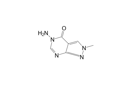 5-amino-2-methyl-2H-pyrazolo[3,4-d]pyrimidin-4(5H)-one