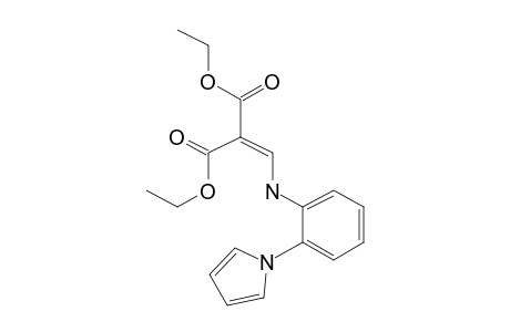 Propanedioic acid, 2-[[[2-(1H-pyrrol-1-yl)phenyl]amino]methylene]-, diethyl ester