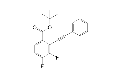 tert-butyl 3,4-difluoro-2-(phenylethynyl)benzoate