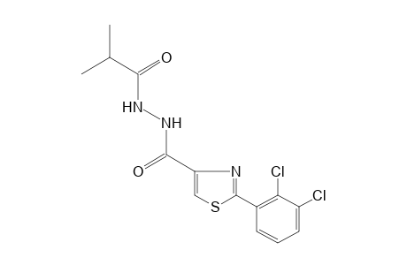 1-{[2-(2,3-dichlorophenyl)-4-thiazolyl]carbonyl}-2-isobutyrylhydrazine