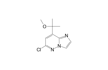 6-CHLORO-8-(1'-METHOXY-1'-METHYLETHYL)-IMIDAZO-[1.2-B]-PYRIDAZINE