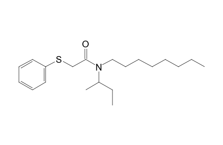 Acetamide, 2-phenylthio-N-(2-butyl)-N-octyl-