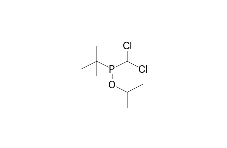 Isopropyl tert-butyl(dichloromethyl)phosphinite