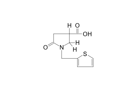 5-oxo-1-(2-thenyl)-3-pyrrolidinecarboxylic acid