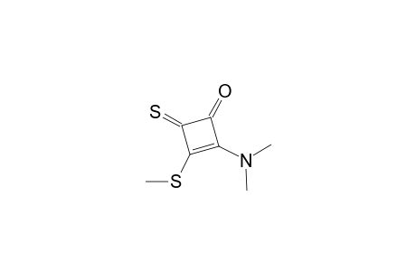 2-(dimethylamino)-3-(methylthio)-4-sulfanylidene-1-cyclobut-2-enone