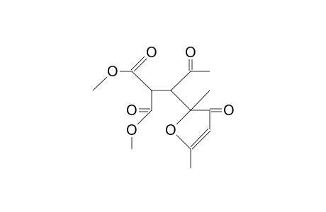 DIMETHYL-[1'-(2'',5''-DIMETHYL-3''-OXO-2'',3''-DIHYDROFURAN-2''-YL)-2'-OXOPROP-1'-YL]-PROPANEDIOATE