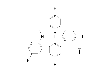 N-METHYL-N-(PARA-FLUOROPHENYL)-IMINO-PARA-TRIFLUOROPHENYLPHOSPHONIUM-IODIDE