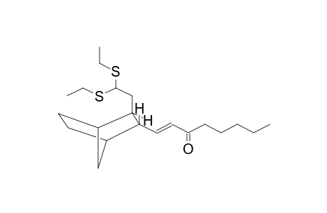 (1S,2R,3R,4R)-3-(2,2-DIETHYLMERCAPTOETHYL)-2-(3-OXOOCT-1-ENYL)BICYCLO[2.2.1]HEPTANE