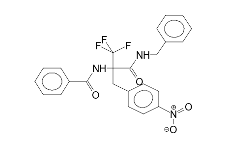 2-BENZAMIDO-2-TRIFLUOROMETHYL-3-(4-NITROPHENYL)-N-BENZYLPROPIONAMIDE