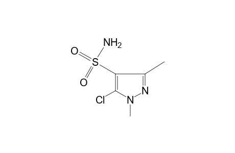 5-chloro-1,3-dimethylpyrazole-4-sulfonamide