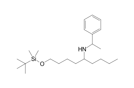 N-[9-(Tert-butyldimethylsiloxy)non-5-yl]-N-(1-phenylethyl)amine