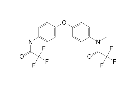 2,2,2-Trifluoro-N-methyl-N-(4-{4-[(trifluoroacetyl)amino]phenoxy}phenyl)acetamide