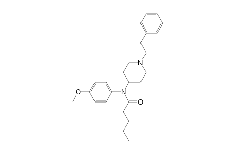 N-(4-Methoxyphenyl)-N-(1-(2-phenylethyl)-4-piperidyl)pentanamide