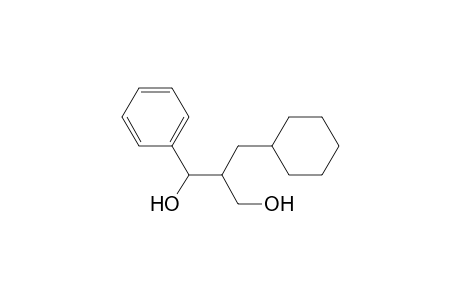 2-(cyclohexylmethyl)-1-phenylpropane-1,3-diol (1:6 syn/anti mixture)