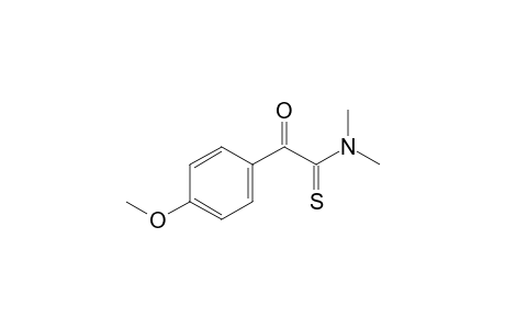 N,N-dimethyl-2-(p-methoxyphenyl)-1-thioglyoxylamide