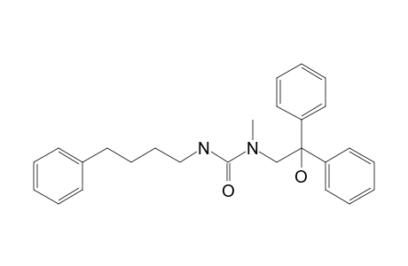 N'-(2-Hydroxy-2,2-diphenylethyl)-N'-methyl-N-(4-phenylbutyl)urea