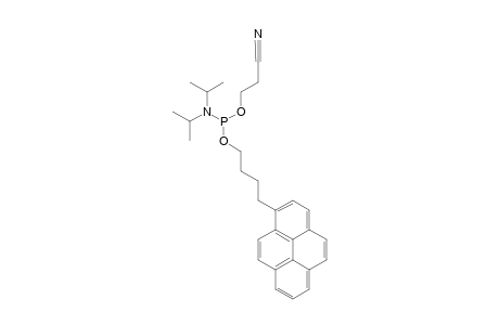 3-[(diisopropylamino)-(4-pyren-1-ylbutoxy)phosphanyl]oxypropionitrile