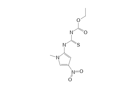 4-(1-methyl-4-nitropyrrol-2-yl)-3-thioallophanic acid, ethyl ester