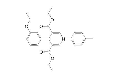 4-(3-Ethoxyphenyl)-1-(4-methylphenyl)-4H-pyridine-3,5-dicarboxylic acid diethyl ester