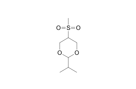 TRANS-5-METHYLSULFONYL-2-ISOPROPYL-1,3-DIOXANE