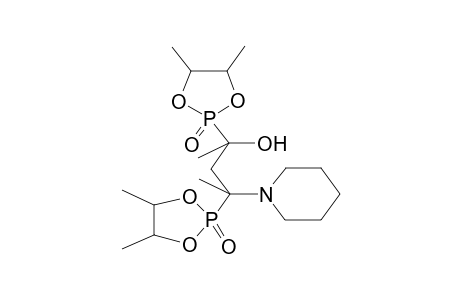 1,4-BIS(2-OXO-4,5-DIMETHYL-1,3,2-DIOXAPHOSPHOLAN-2-YL)-2-PIPERIDINO-4-HYDROXYPENTANE