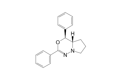 (4R,4AS)-2,4-DIPHENYL-(4H)-4A,5,6,7-TETRAHYDRO-PYRROLO-[1,2-D]-[1,3,4]-OXADIAZINE