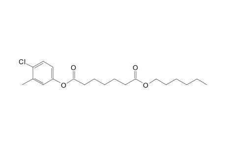 Pimelic acid, 4-chloro-3-methylphenyl hexyl ester