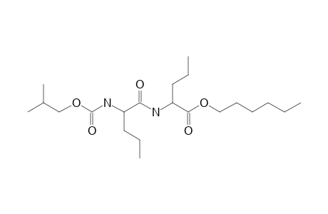 L-Norvalyl-L-norvaline, N-isobutoxycarbonyl-, hexyl ester