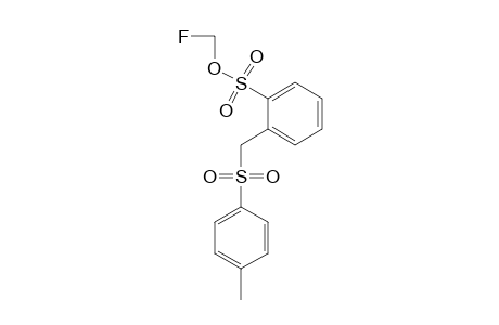 Fluoromethyl 2-{[(4-methylphenyl)sulfonyl]methyl}benzenesulfonate