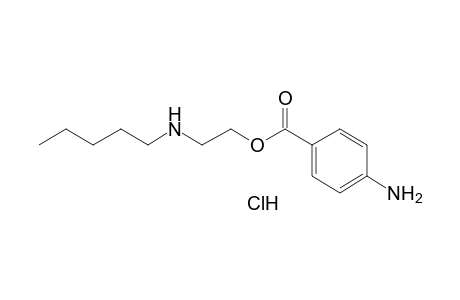 2-(Pentylamino)ethanol p-aminobenzoate (ester), monohydrochloride