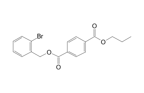 Terephthalic acid, 2-bromobenzyl propyl ester