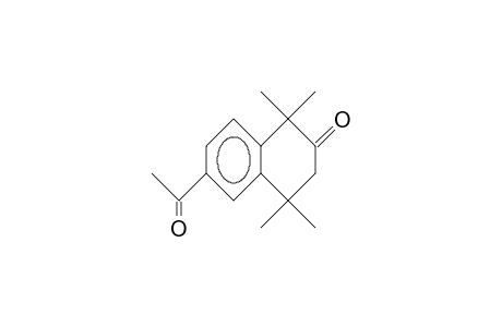 6-Acetyl-1,1,4,4-tetramethyl-3,4-dihydro-2(1H)-naphthalenone