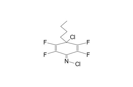 1-CHLOROIMINO-4-CHLORO-4-BUTYL-4-TETRAFLUOROCYCLOHEXADIENE