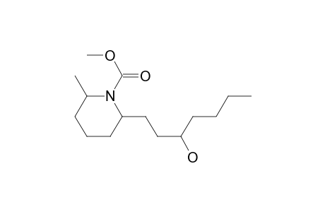 1-Piperidinecarboxylic acid, 2-(3-hydroxyheptyl)-6-methyl-, methyl ester